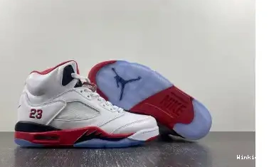 136027-120 Air 5 Jordan Red” “Fire 0614
